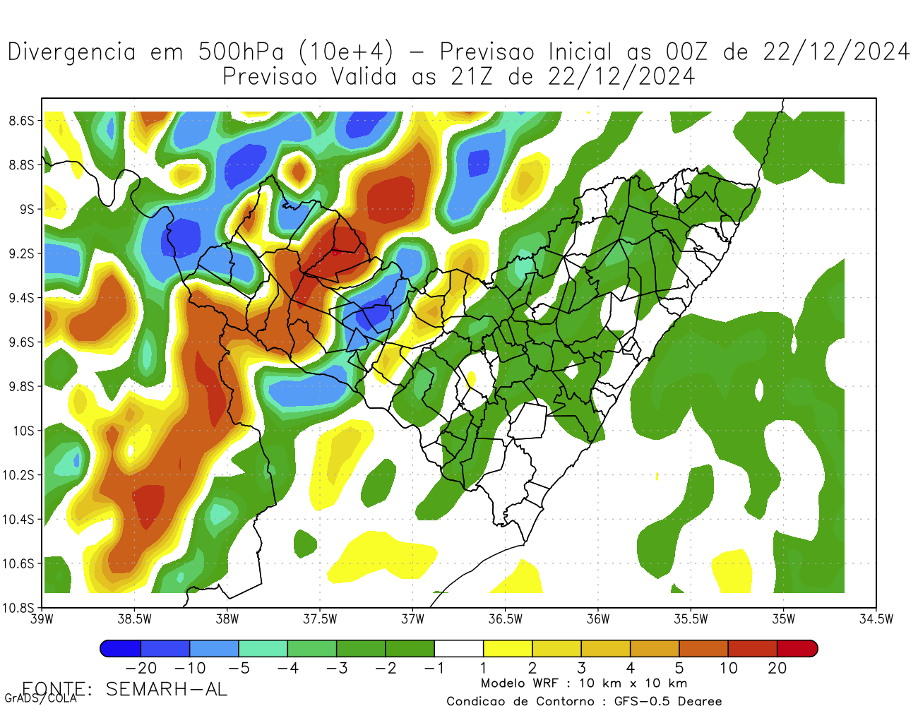 DIVERGENCIA 22h